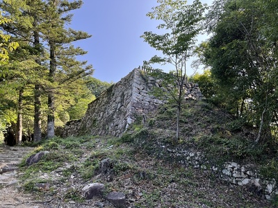 中太鼓の丸跡石垣