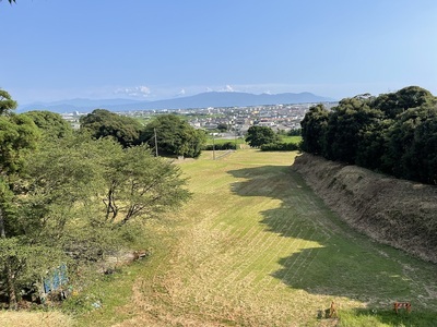 天守台付近より