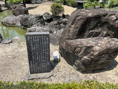 田中城石垣の石