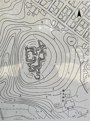 縄張り図（抜粋）