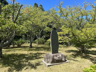 本丸にある石碑