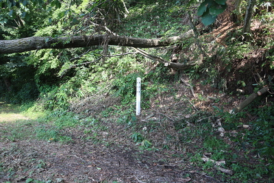 居館跡の榧門跡