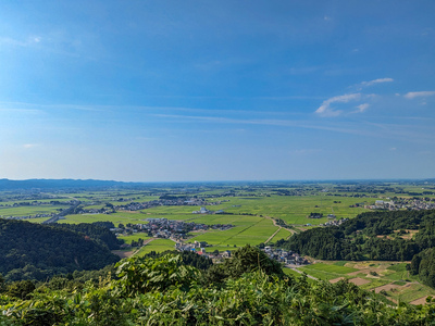 箕冠城からの絶景