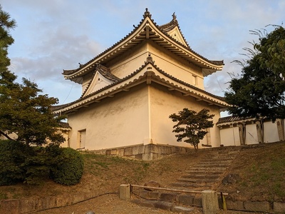 東南隅櫓(城内側)