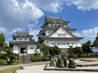 大小天守と八陣の庭