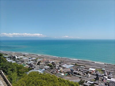 駿河湾を望む