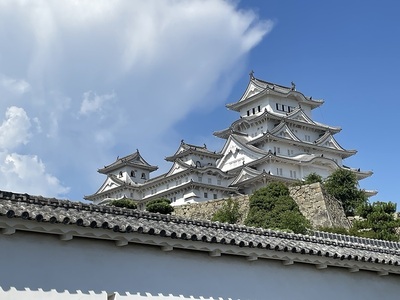 大天守と小天守(乾子天守と西小天守)