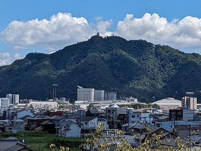 岐阜城遠景