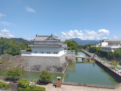 静岡歴史博物館3階からの巽櫓