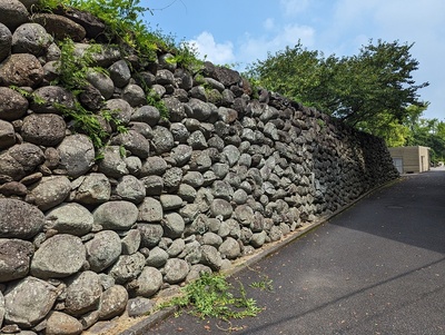 三の丸西面石垣