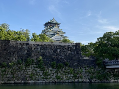 東外濠からの天守