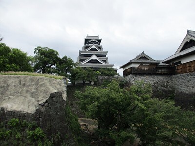 天守（空中回廊より）