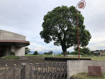 坂本城本丸跡