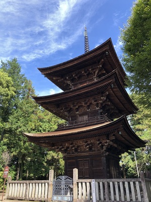 日吉神社三重塔