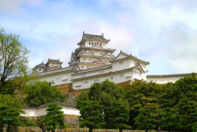 天守・西小天守・乾小天守・リの一渡櫓・リの二渡櫓・チの櫓（南西側）