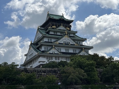 西の丸からの天守閣