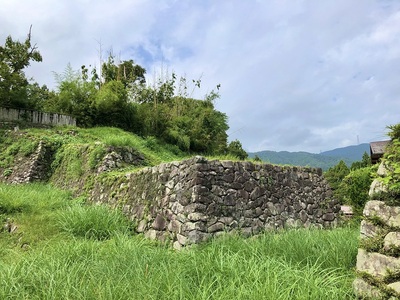 埋門跡の石垣