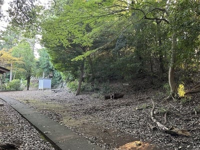 赤城神社の土塁