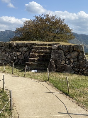 武の門の石垣