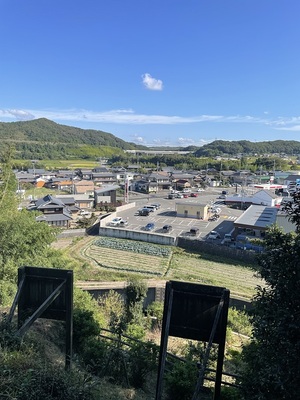 天守台からの眺め