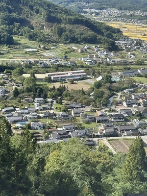 田口城からみる五稜郭