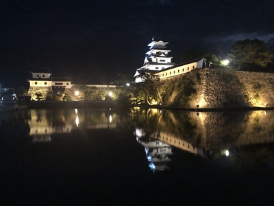 ライトアップ　天守・山里櫓