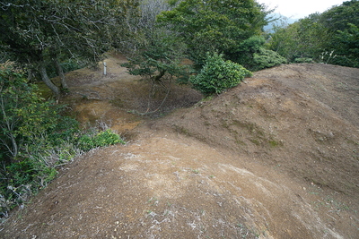 本郭の東側虎口