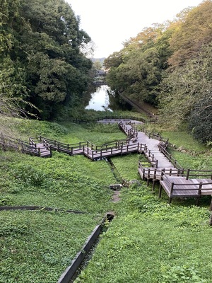 内堀(水堀)はしっかり遺る！