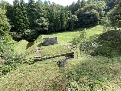 山麓部の圧巻