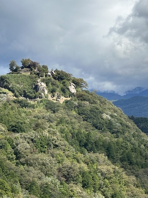 城址　遠景