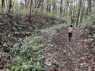 宮山の二重空堀