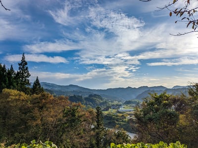 牧之島城からの景色