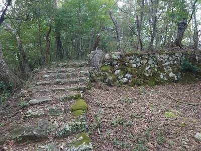 大手の石垣