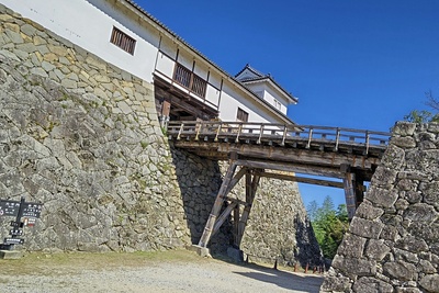 天秤櫓と廊下橋