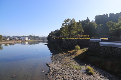 球磨川から