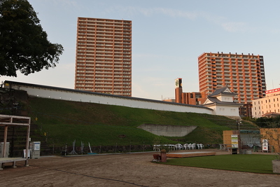 東隅櫓と土塀