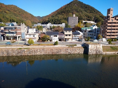 天守台より