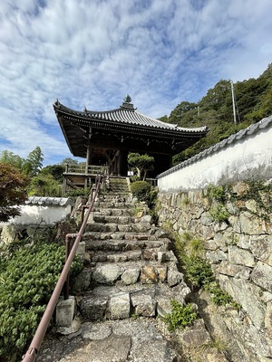 妙見寺の石段