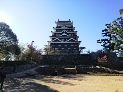 福山城天守（北側から）