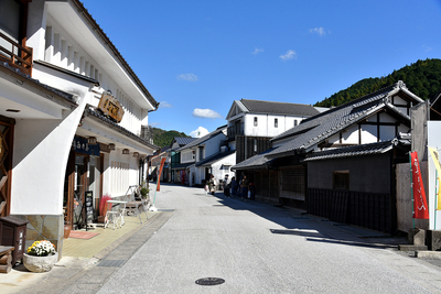 足助の町並み