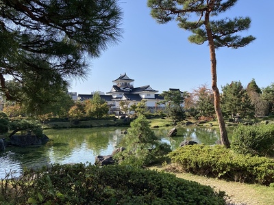 天守　北庭園側から