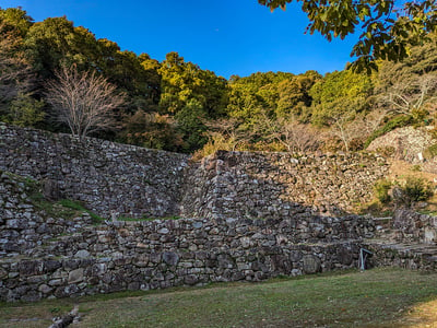 安土城　石垣