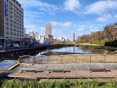 大手門の濠