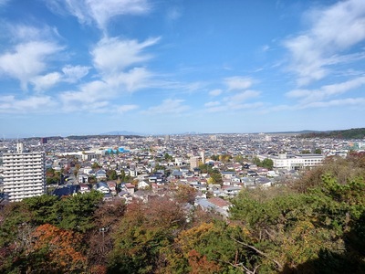 御隅櫓からの眺め