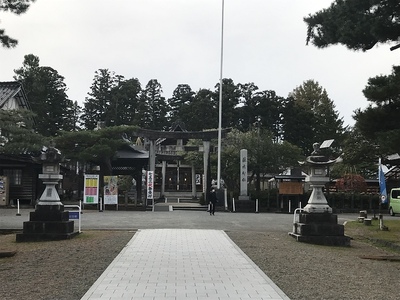 本丸跡(荘内神社)
