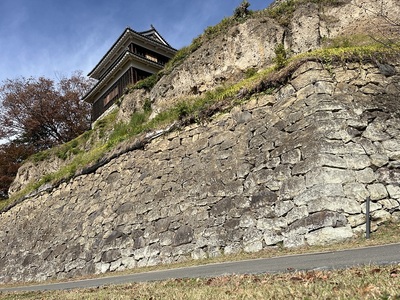 西櫓、南側から