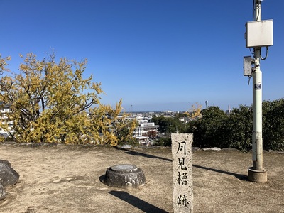 月見櫓からの松阪市街