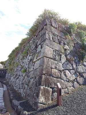 鉄門の石垣