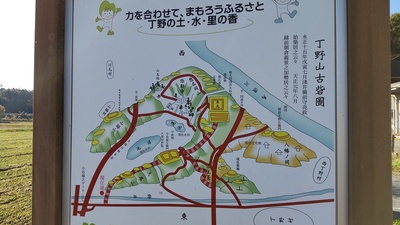 簡易な地図看板