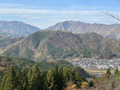 立雲峡第３展望台から